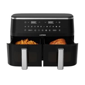 AIR FRYER ASTECH 4,2LITRES DOUBLE COMPARTIMENT AF010BXB